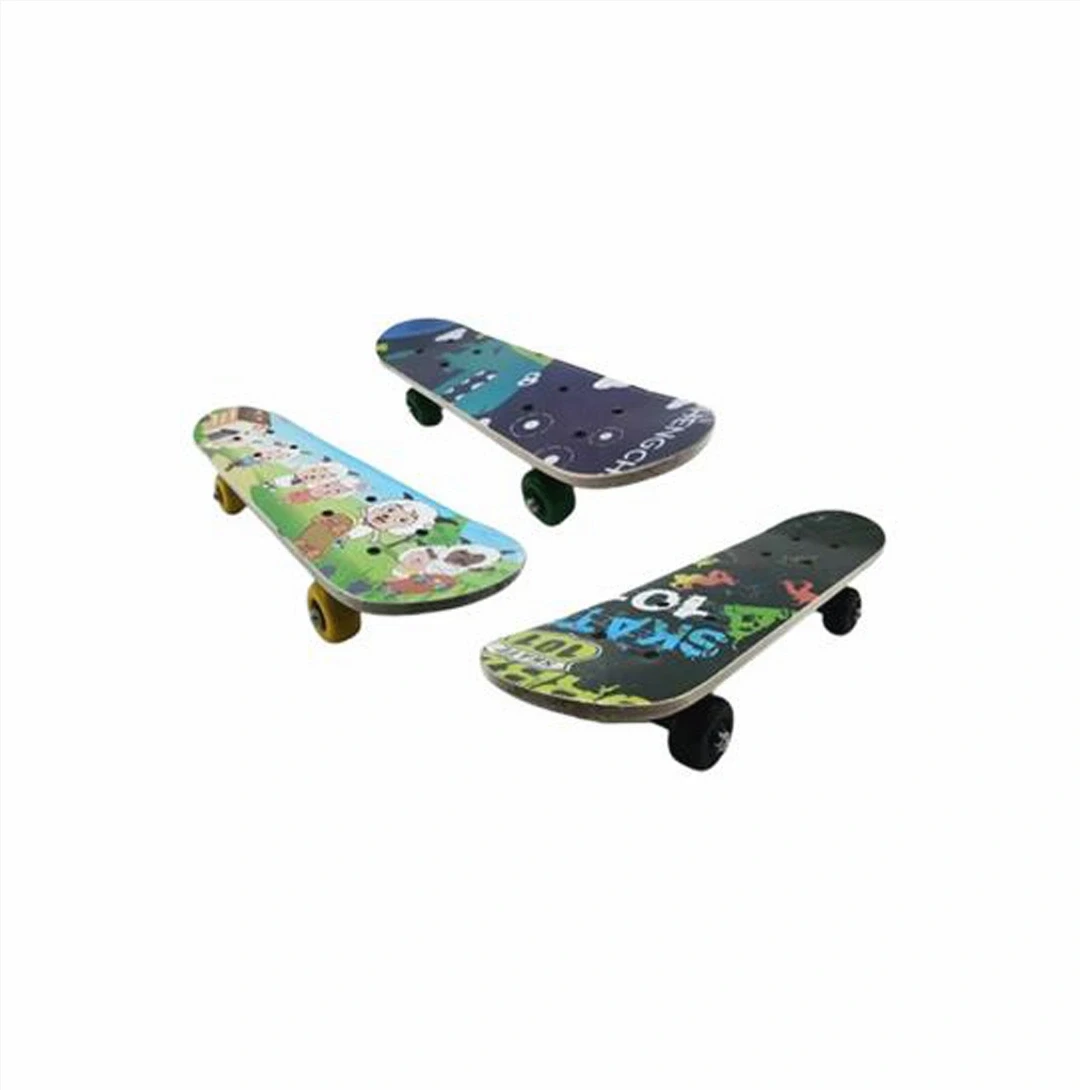 Complete Solid Wood Random Color Skateboard Standard