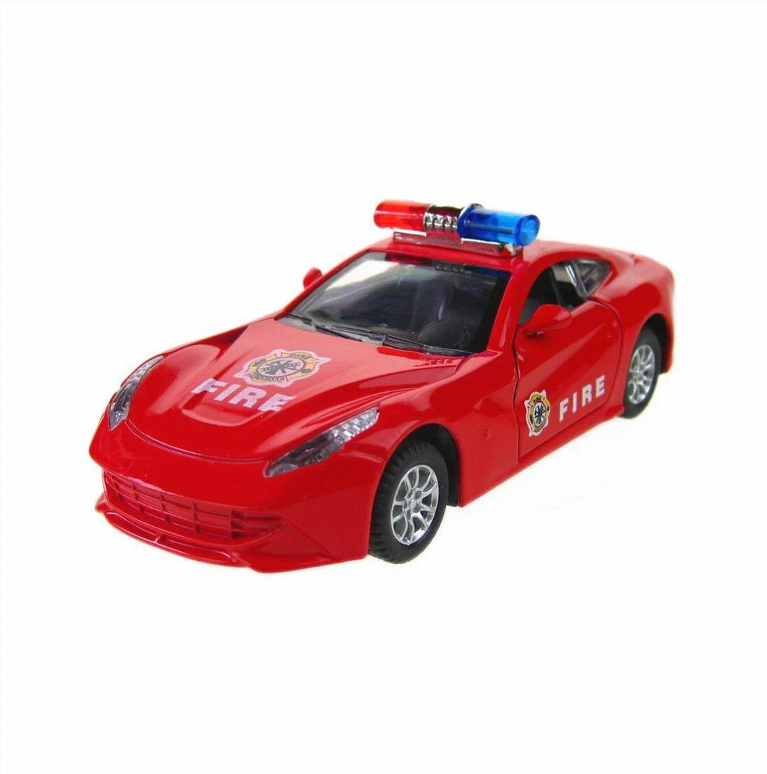 Rescue Police Toy Car & Ambulance Car Mini Latest Pull & Back Car || 1:32 Scale