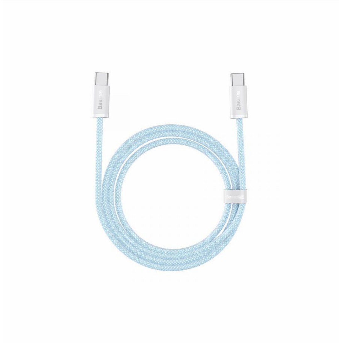 Baseus CALD000202 Dynamic Series 100W Fast Charging Data Cable Type-C to Type-C (2m, White)