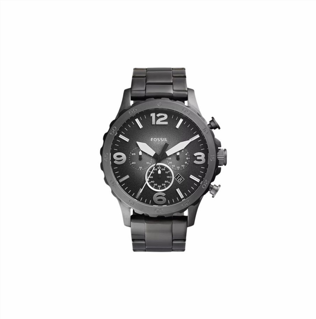 Nate Chronograph Smoke Stainless Steel Watch (JR1437)