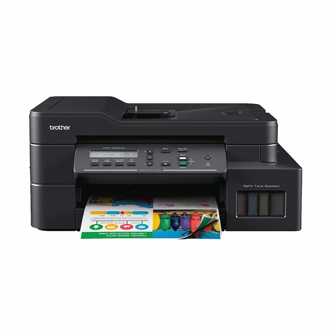 Brother (DCP-T820DW) || Multifunction || Color Ink Printer