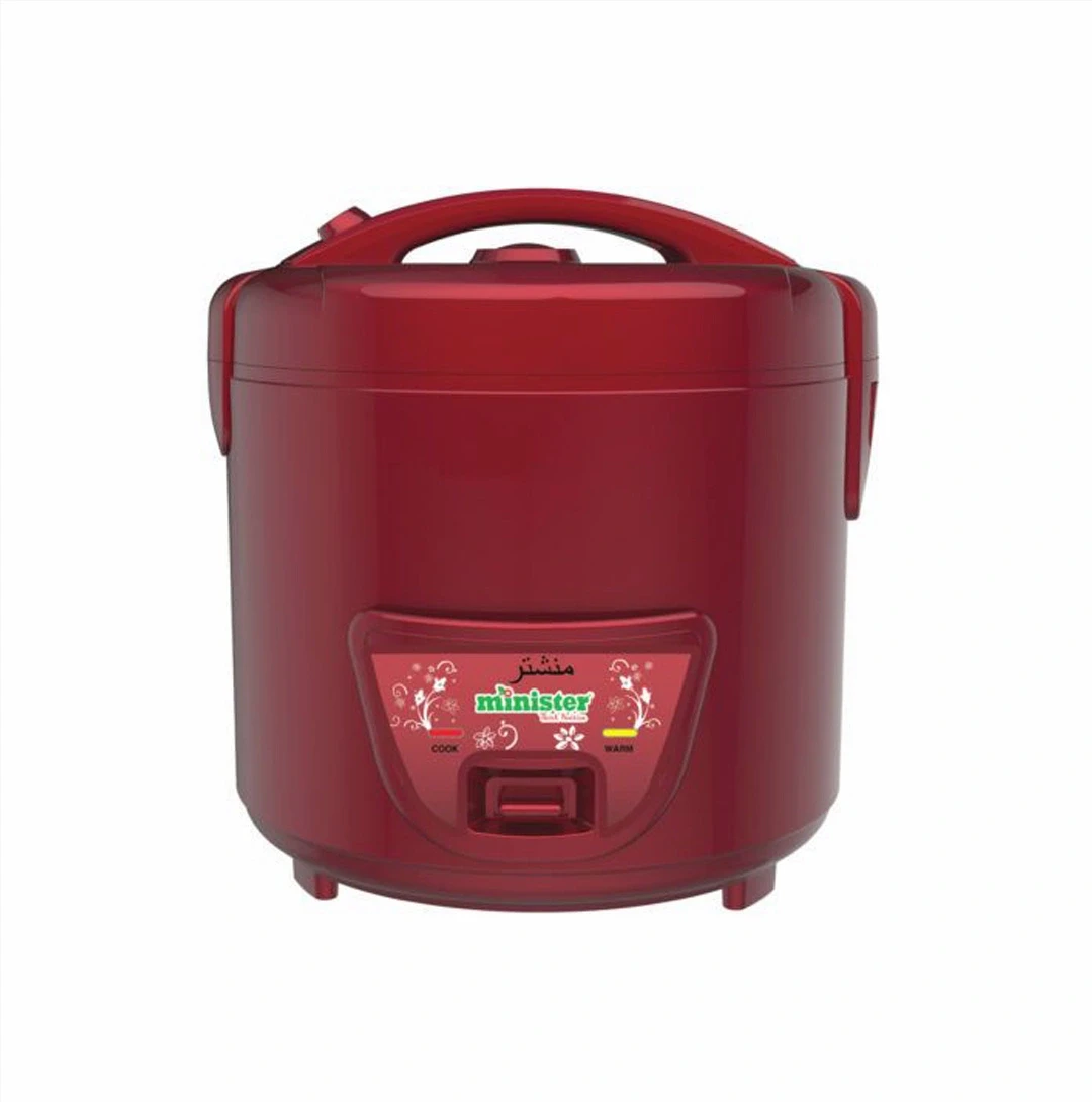 Minister Rice Cooker- MI-RC- 2.8 LITER (Dark Red)