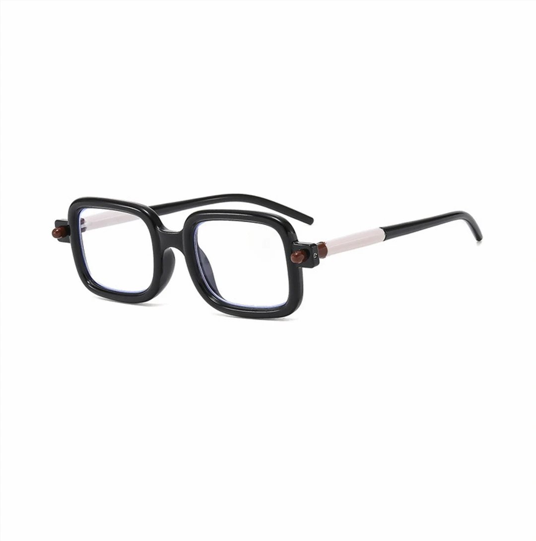 New square-frame high-definition presbyopia glasses || Anti-blue light || High-end reading glasses two-color