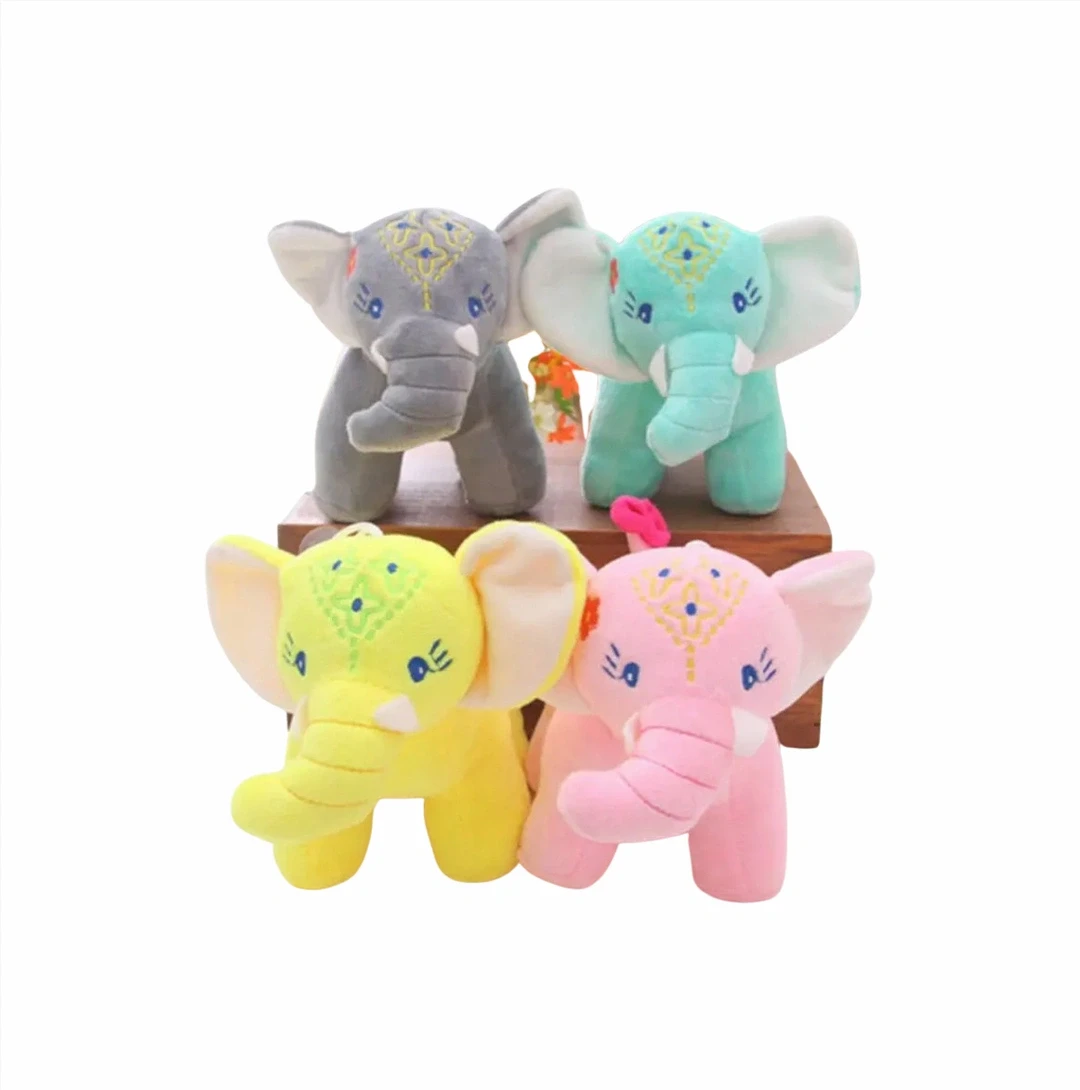 Elephant Stuffed Soft Plush Standing Stuffed Elephant Toys