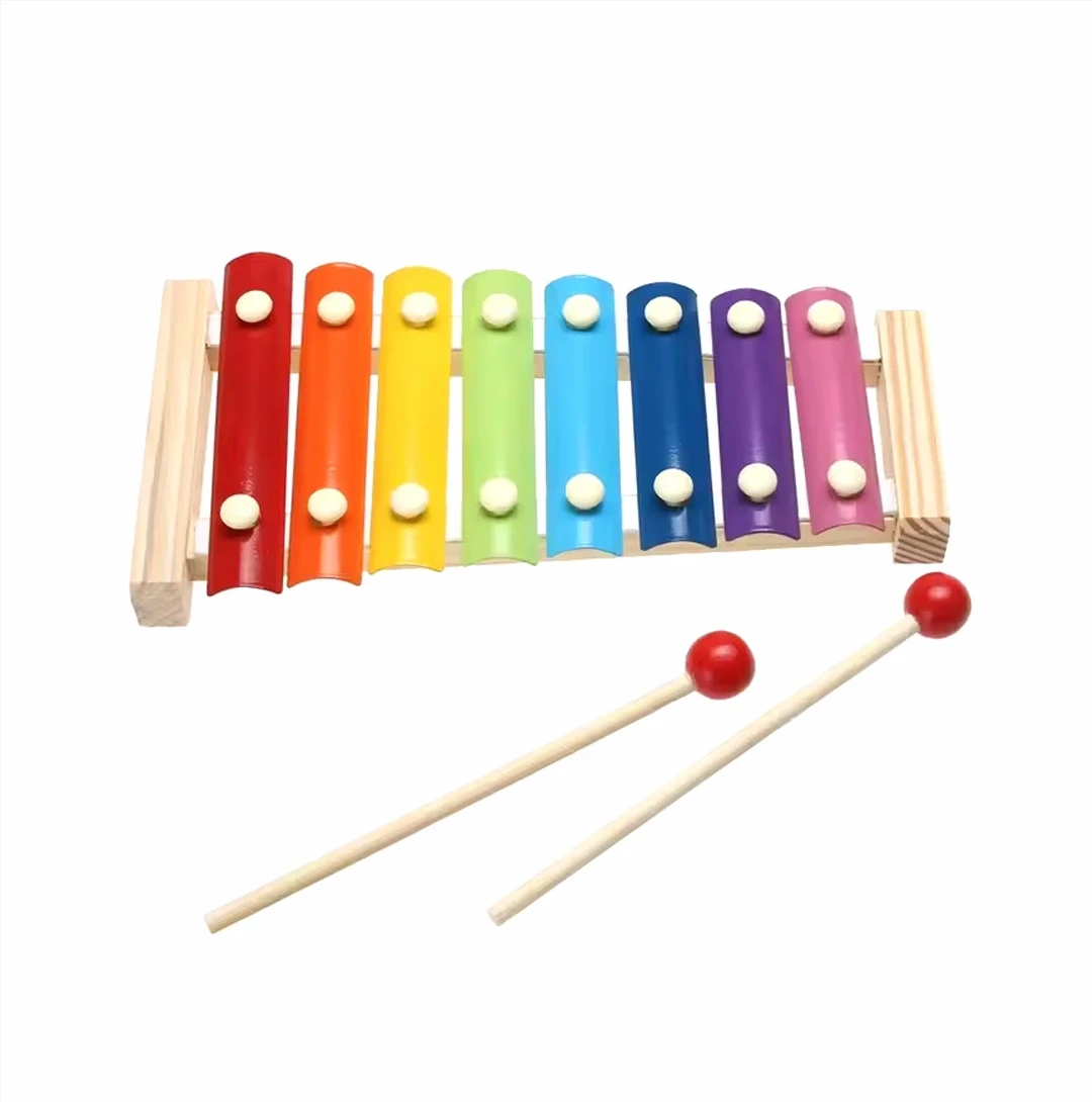 Wooden Frame Style Xylophone Musical Funny Toys || 8 Scale