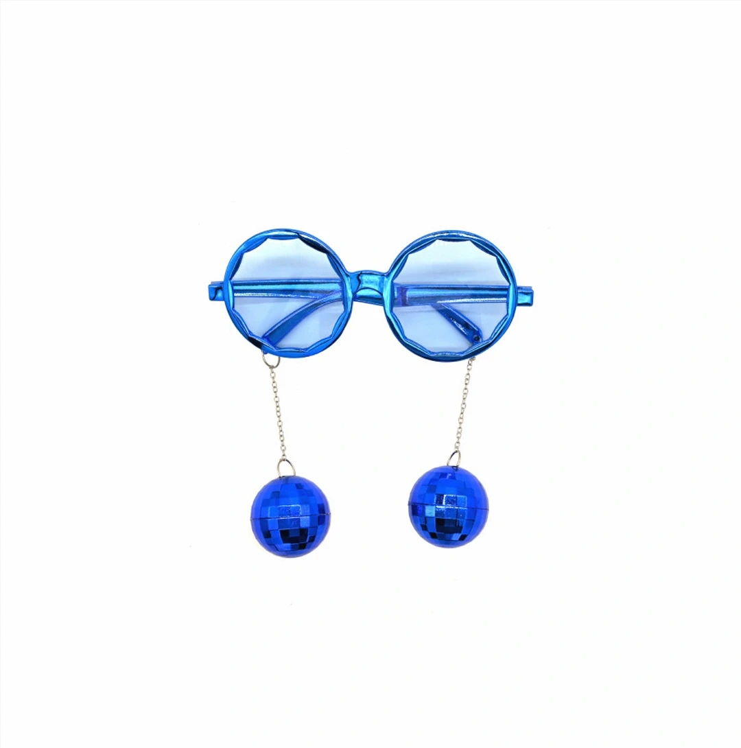 Retro DISCO ball pendant party glasses || Fashion decoration sunglasses || Cross-border foreign trade