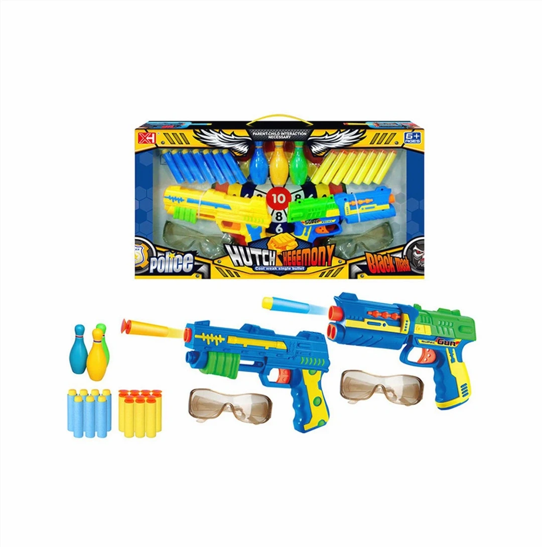 Soft Shooter Toy Mega Sniper Blaster Awp Soft Plastic Orbeez Toys Beads Double 2 Pieces (XH-023)