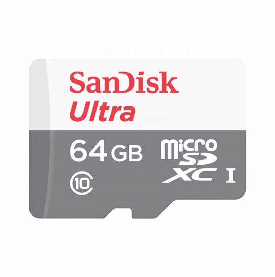 SanDisk 64 GB Ultra Micro SD Card (Class 10)