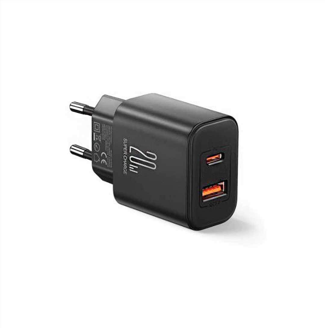 Joyroom JR-TCF05EU Flash Series 20W USB A+C Dual-Port Charger