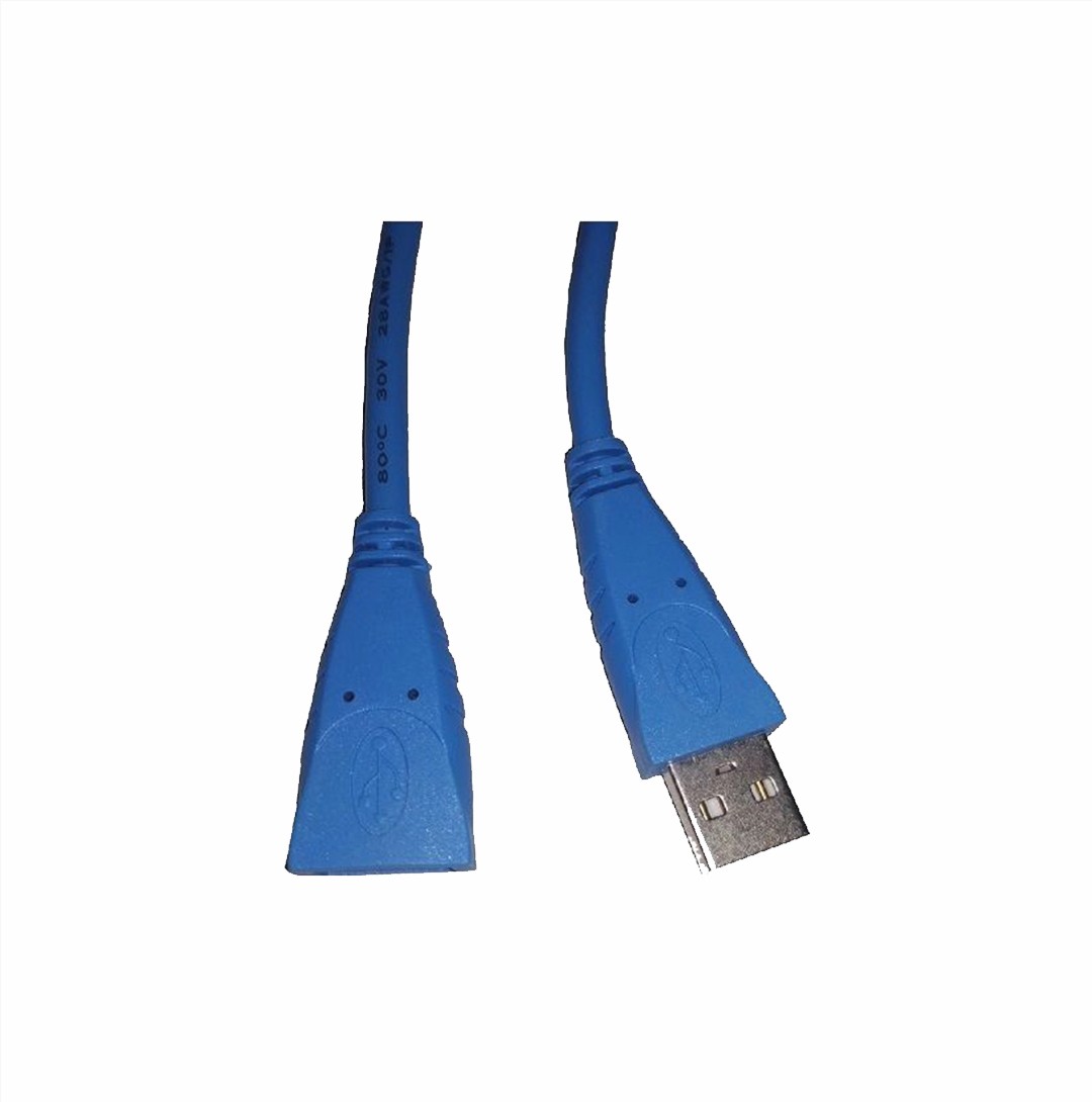 Havit USB Type-A Male to Female 3 Meter Blue Extension Cable