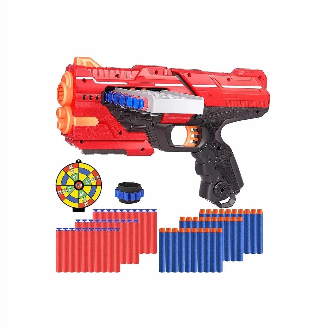 New Style Rapid Launcher Soft Gun Style Toys