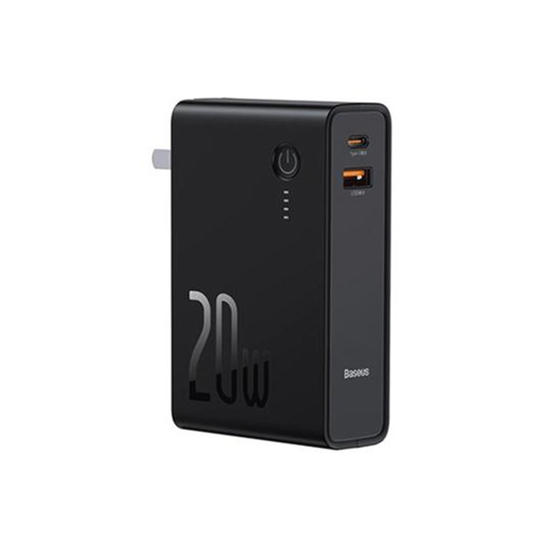 Baseus Power Station 2 Power Bank With PD Adaptor 10000mAh 20W CN Black