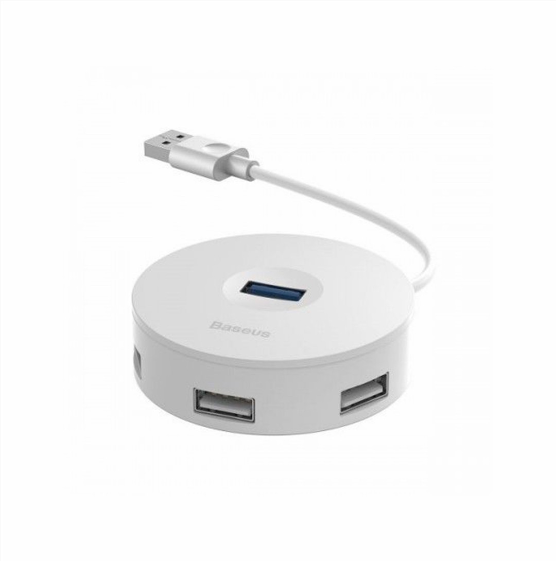 Baseus CAHUB-U02 Round Box 4 in 1 HUB Adapter (USB 3.0 to USB 3.0 x 1 + USB 2.0 x 3)