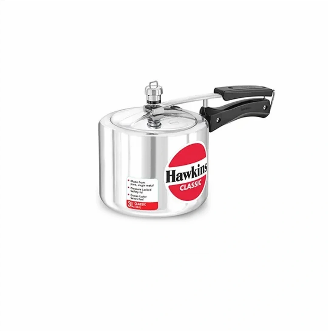 Hawkins Futura - Pressure Cooker, Hard Anodised Inner Lid Pressure Cooker (CL-3T) || 3 Liters