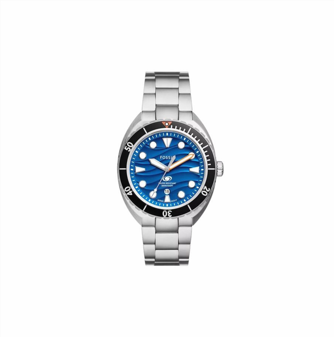 Breaker Three-Hand Date Stainless Steel Watch (FS6064)