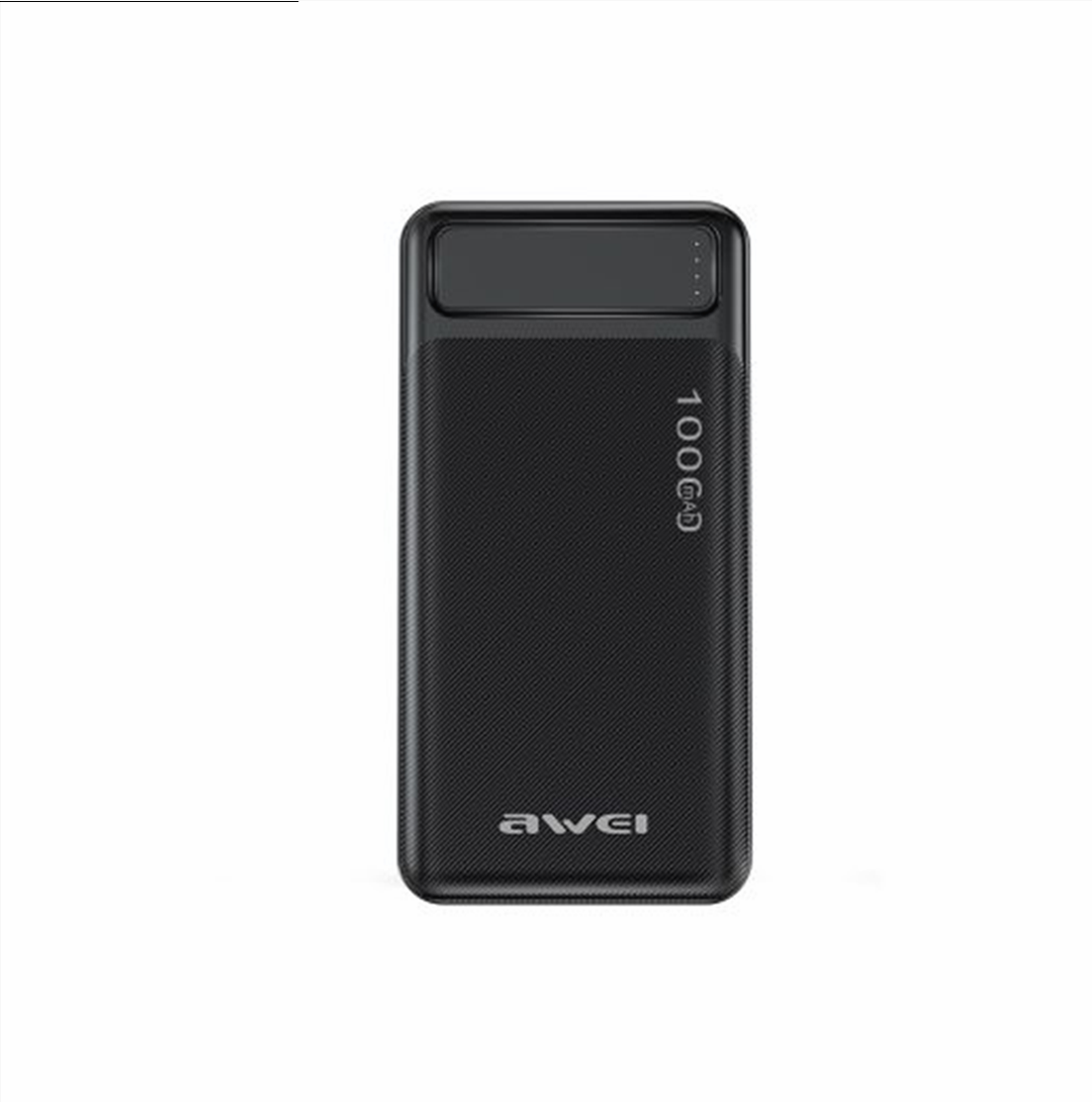 Awei P5K 10000mAh Dual USB Port Fast Charging Power Bank