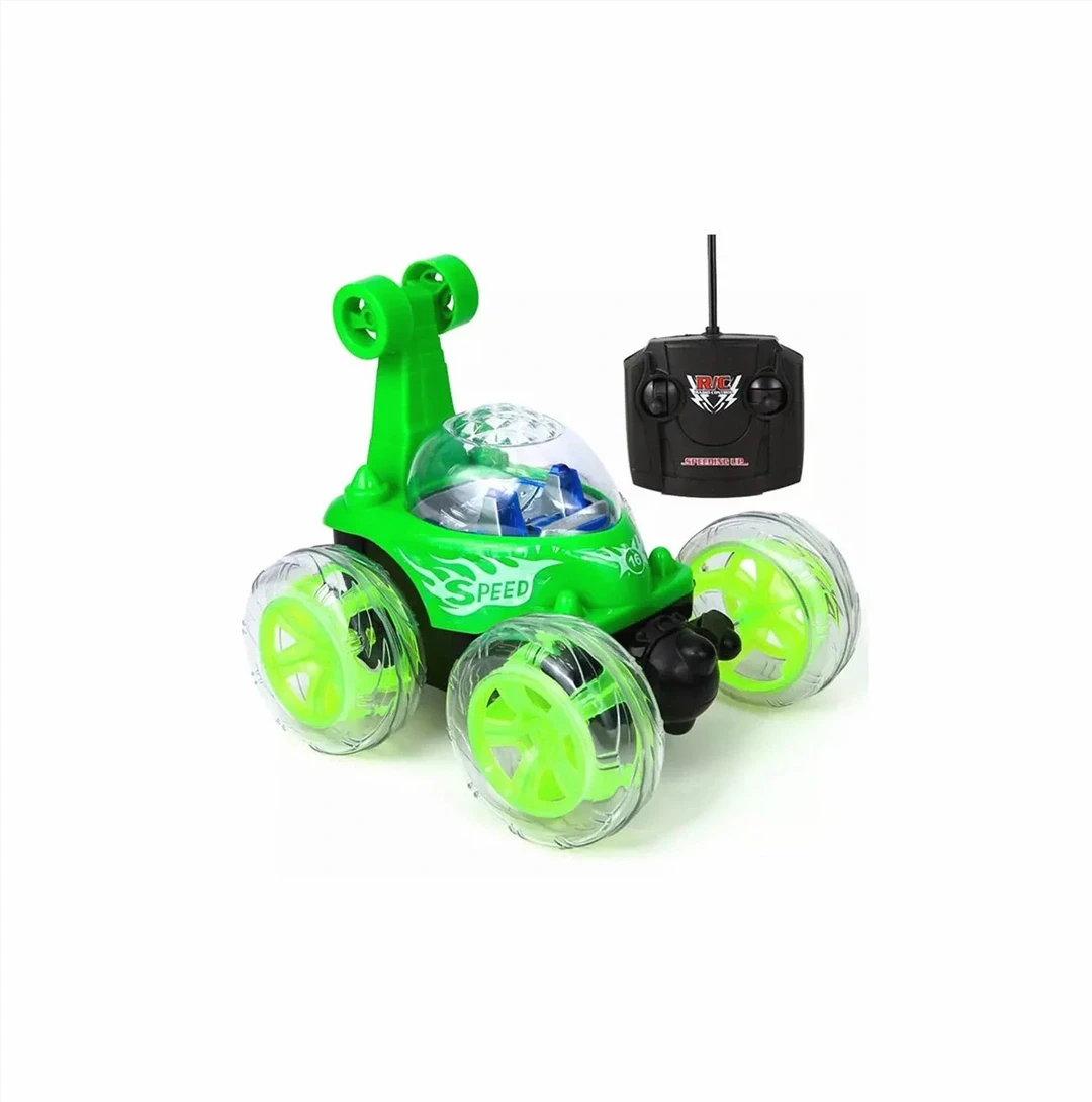 BEN 10 360° Stunt Rechargeable Car with Light & Music & Full Function Remote Control