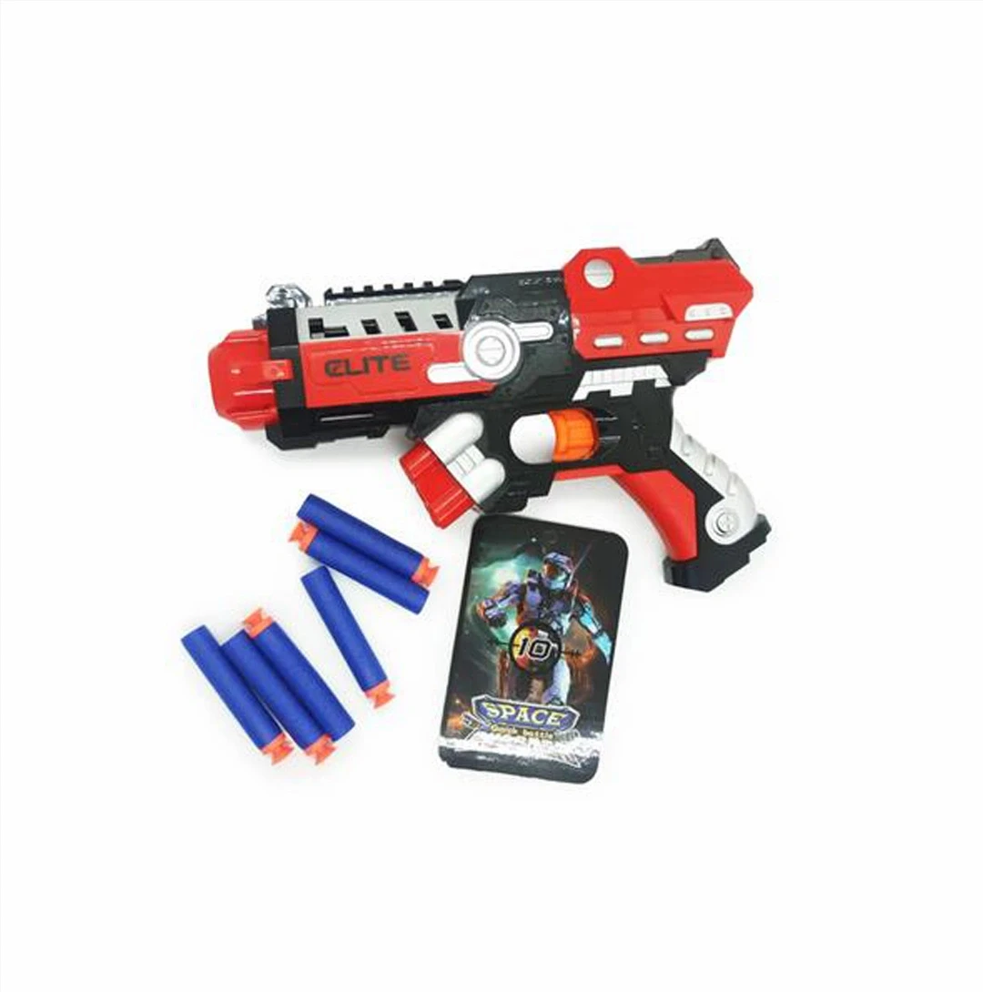 Plastic Soft Bullet Blaster Toy Gun With Suction Target Board