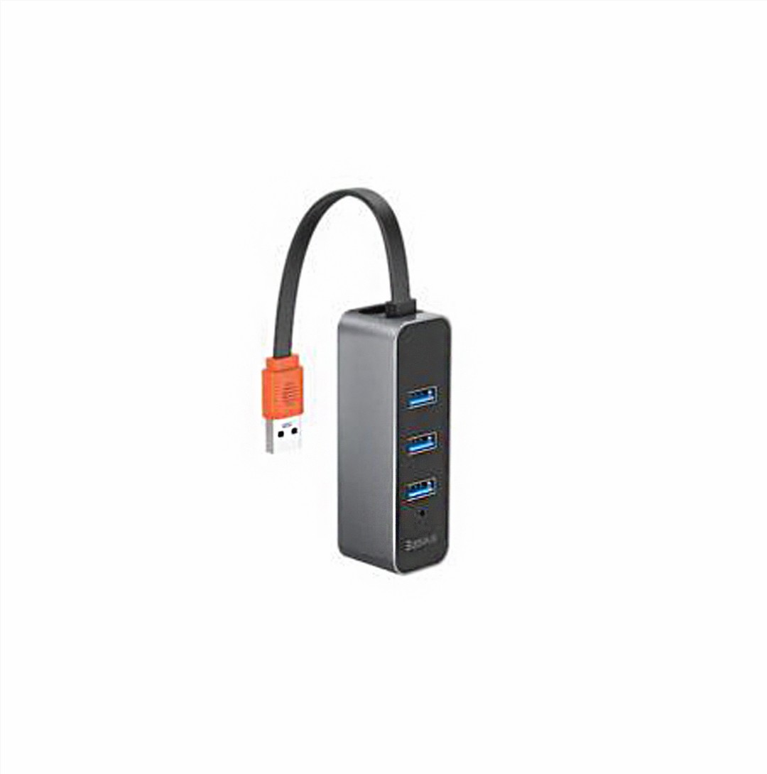 Baseus Steel Cannon Series USB A to USB3.0 x3 + RJ45 HUB