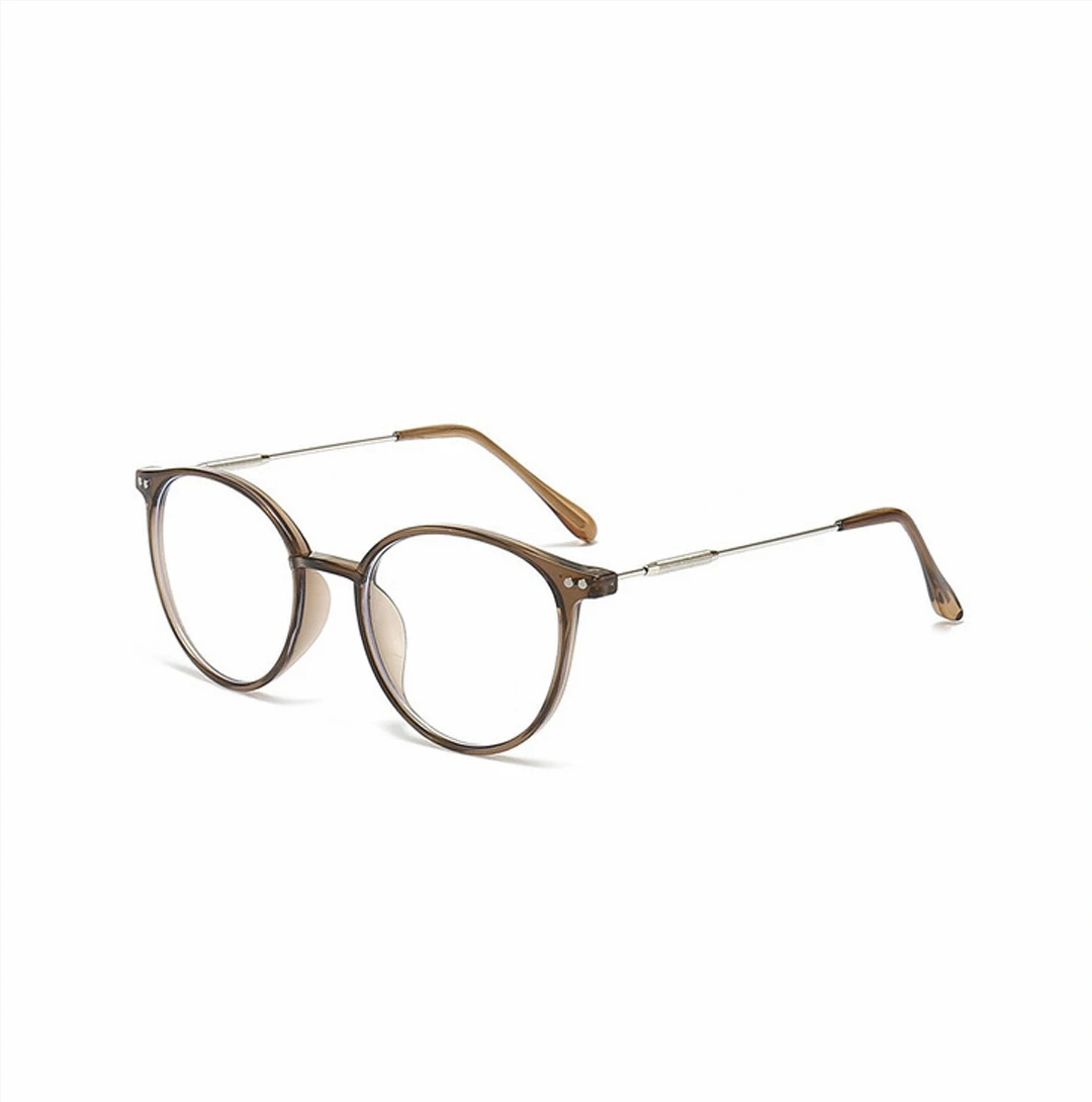 New fashionable cold brown reading glasses || Anti-blue light reading glasses || Versatile casual reading glasses