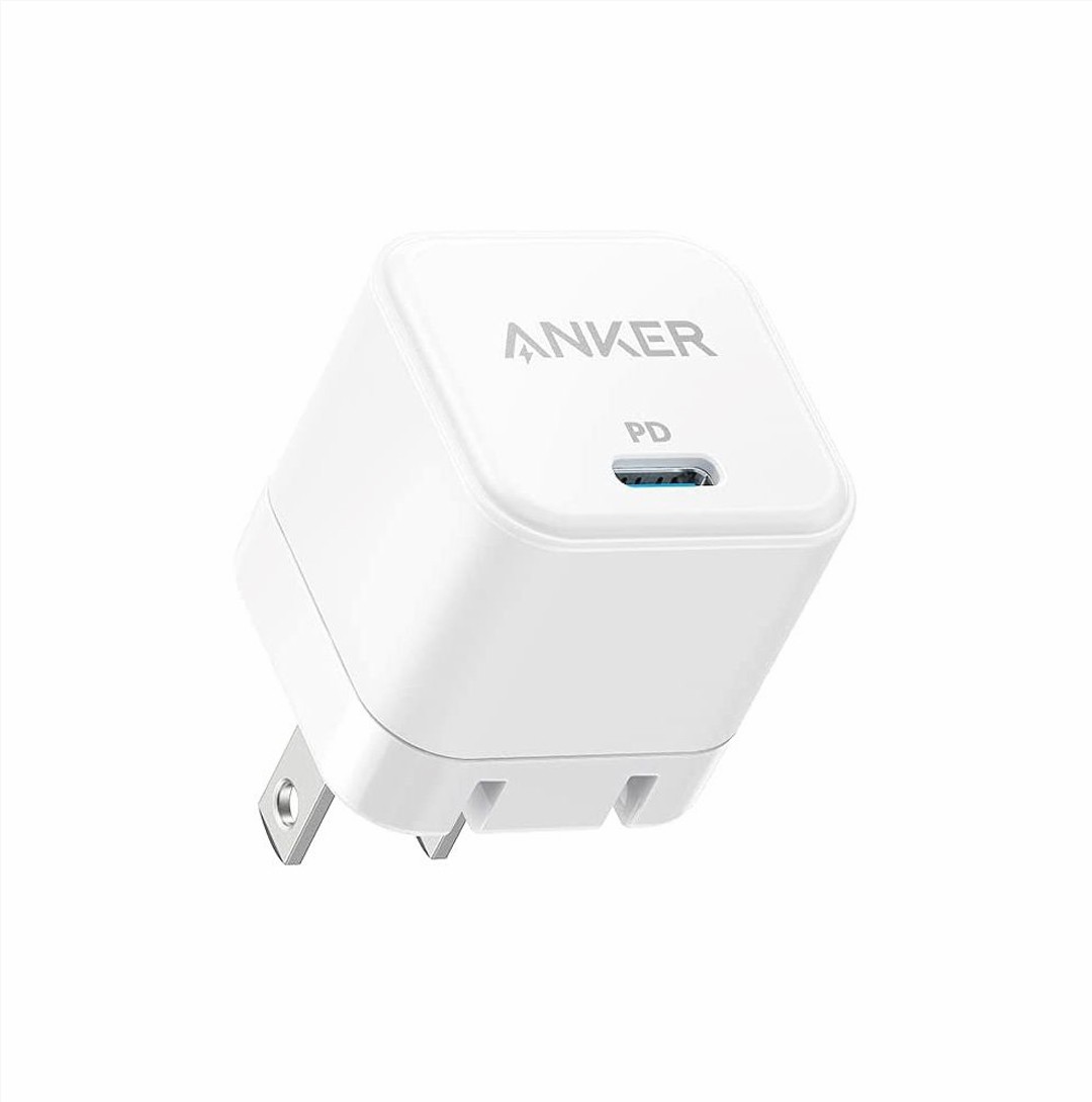 Anker Powerport III 20W Cube USB Type C Travel Fast Charger With Foldable Plug