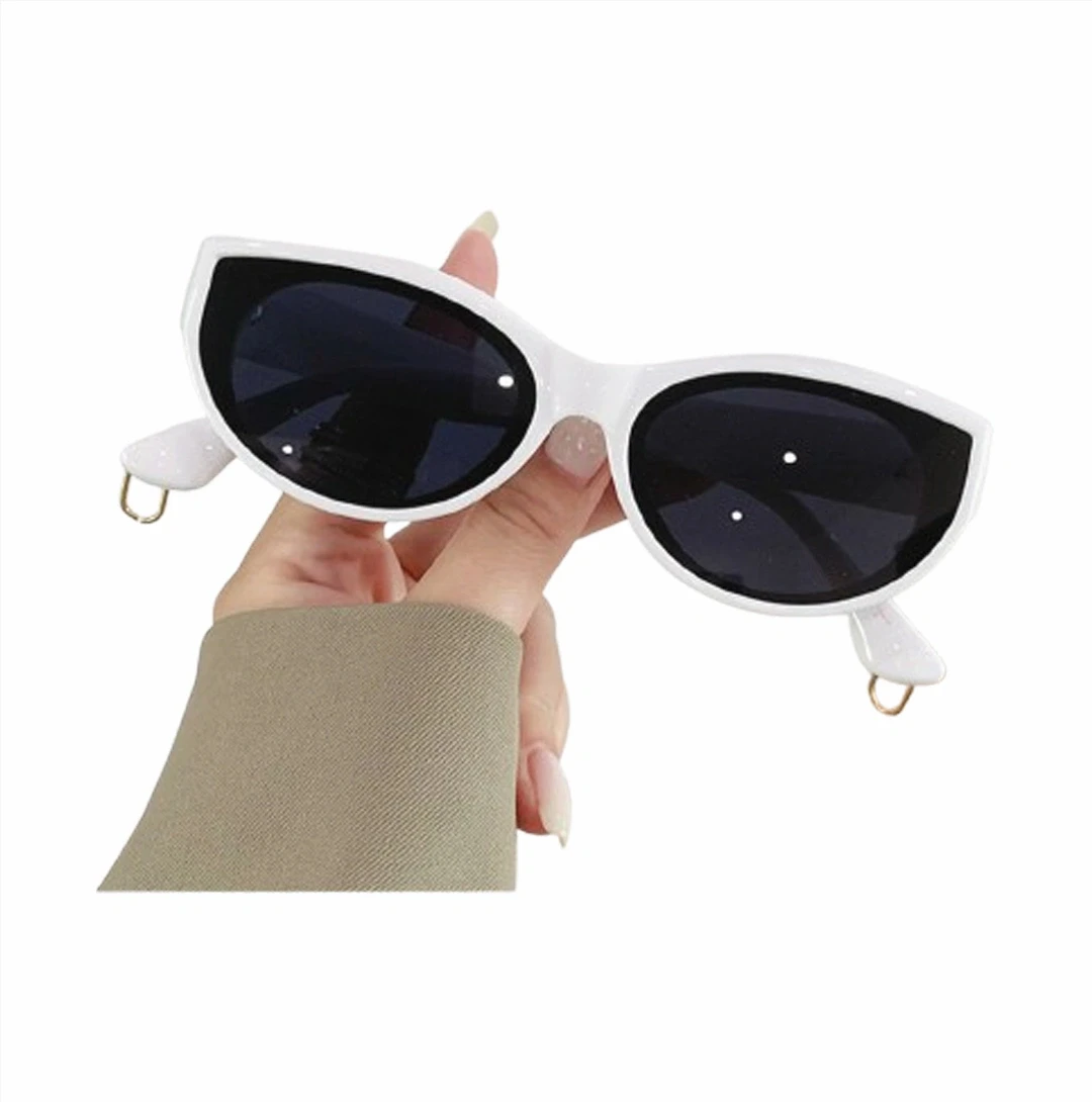 Retro cat-eye sunglasses for women || UV400 resistance || High-end sense ins concave shape sunglasses