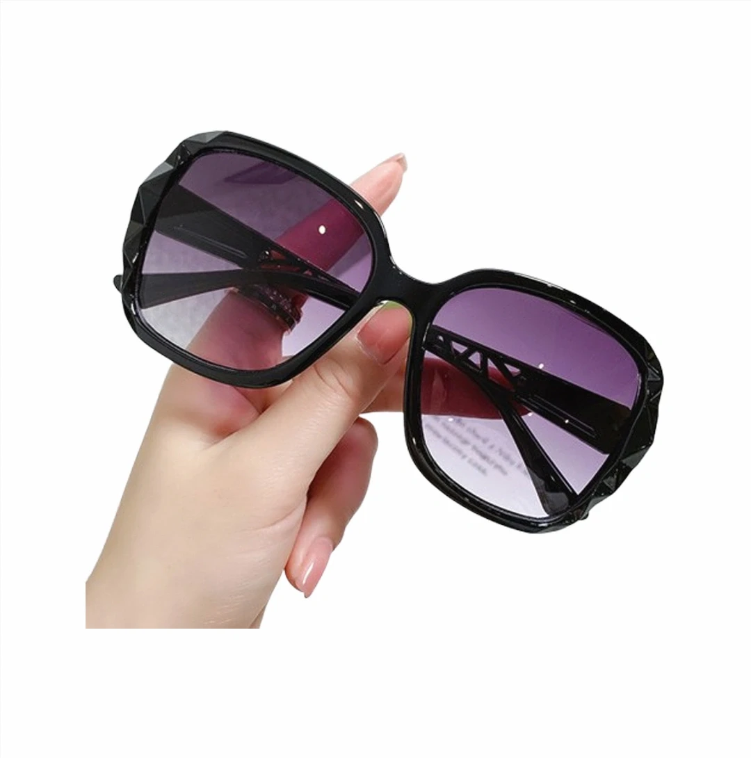 New square frame sunglasses for women's || UV385 glasses || Thick edge sunglasses