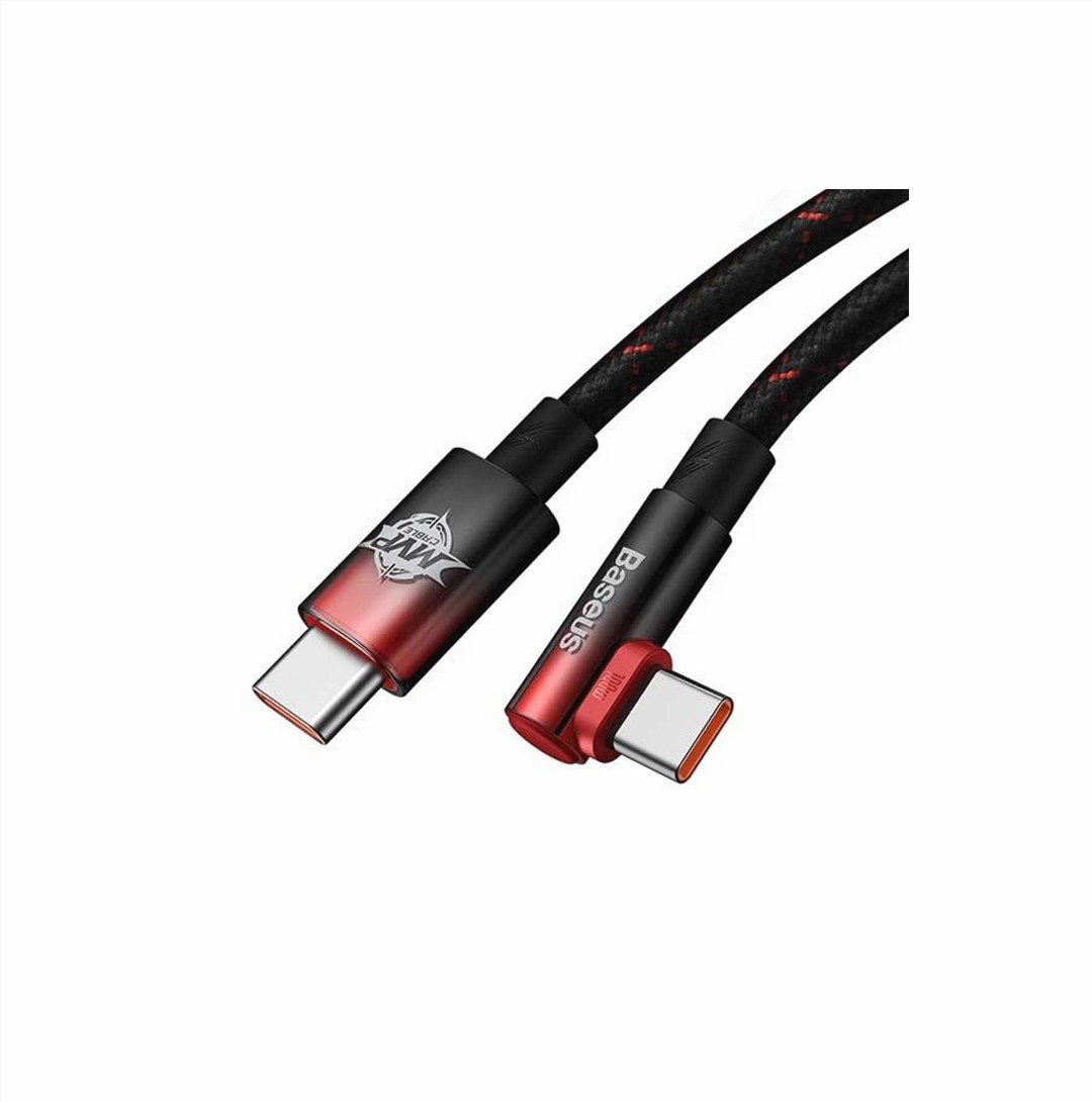 Baseus MVP 2 Elbow-shaped Data Cable Type-C to Type-C 100W (CAVP000620)