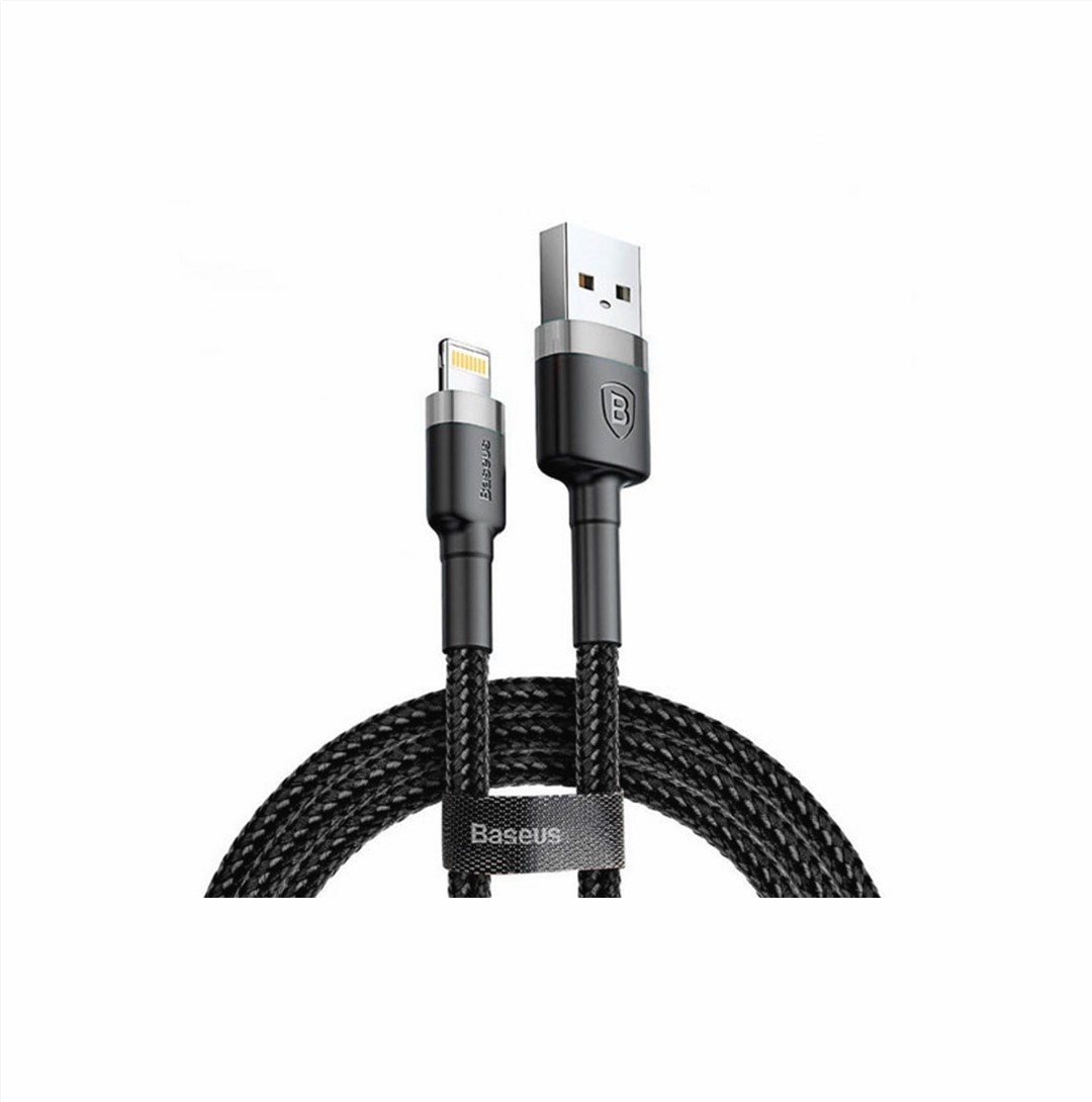 Baseus Cable Cafule For Lightning 1.5A 2M Grey+Black (CALKLF-CG1)