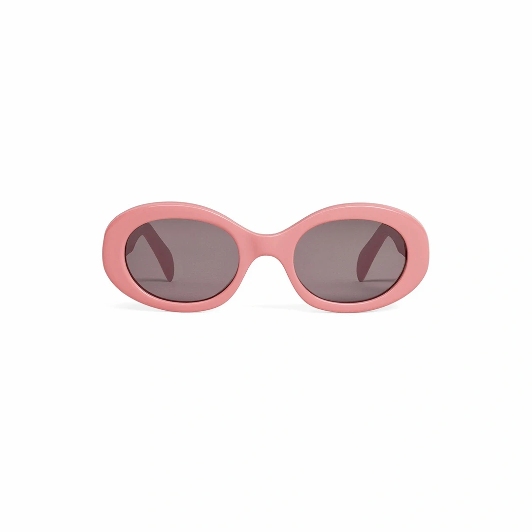 Fashionable simple oval small frame children's sunglasses || Sun protection || Cross-border children's sunglasses