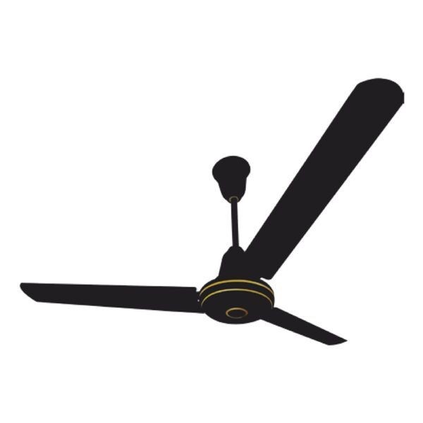 Minister Galaxy Ceiling Fan 56″ (BLACK & GOLDEN)