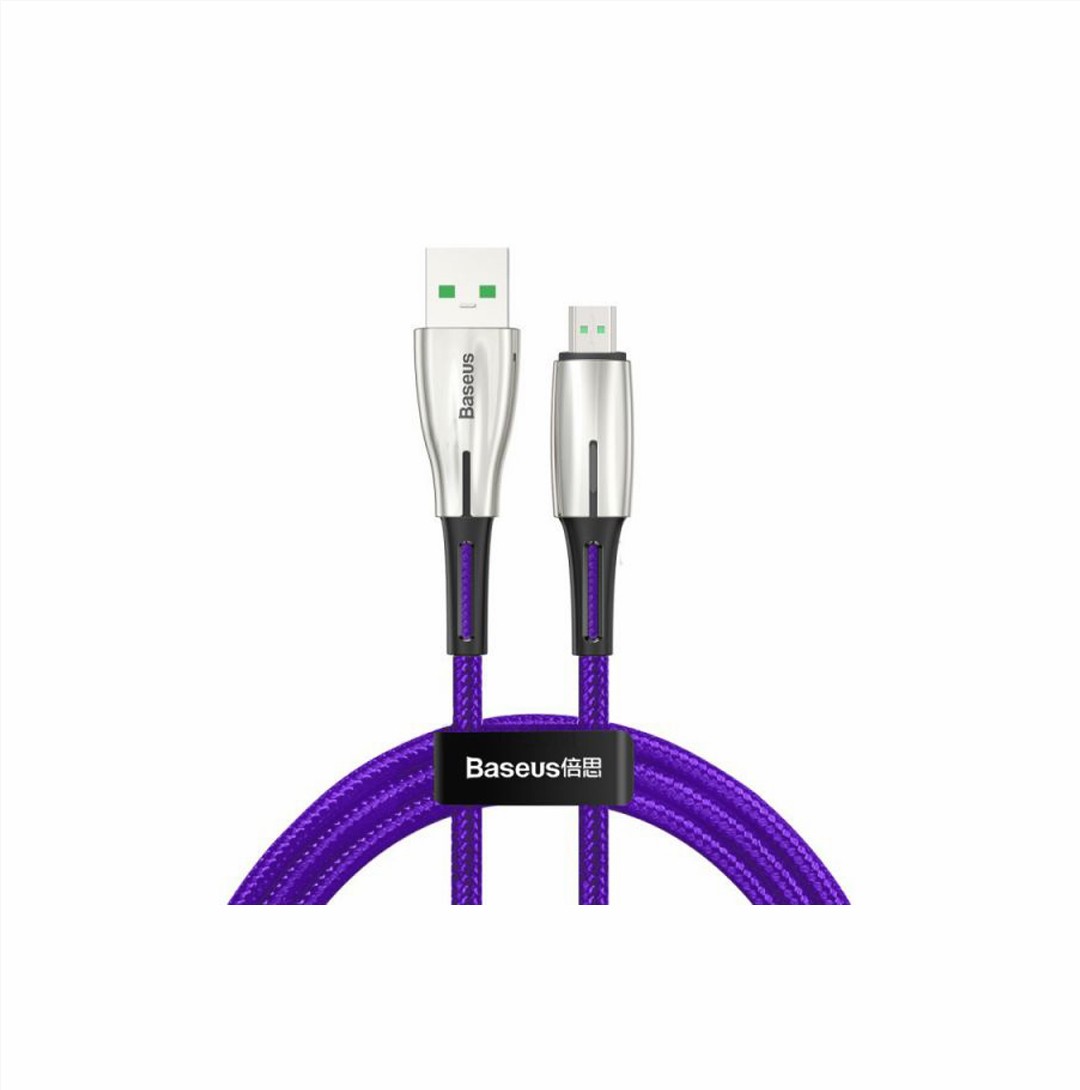 BASEUS cable waterdrop for micro 4A 1M Purple (CAMRD-B05)